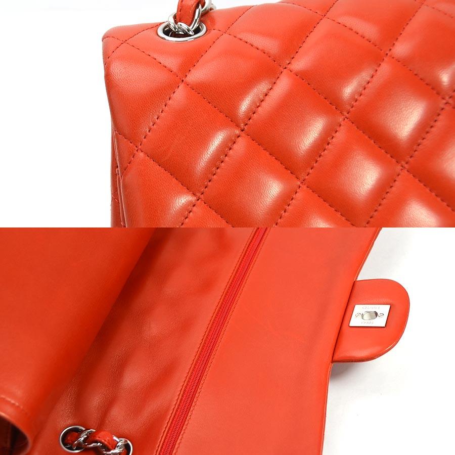 シャネル CHANEL ショルダーバッグ マトラッセ  ココマーク シングルフラップ ダブルチェーン レッド CHANEL（シャネル） ショルダーバッグ チェーンショルダーバッグ ココ