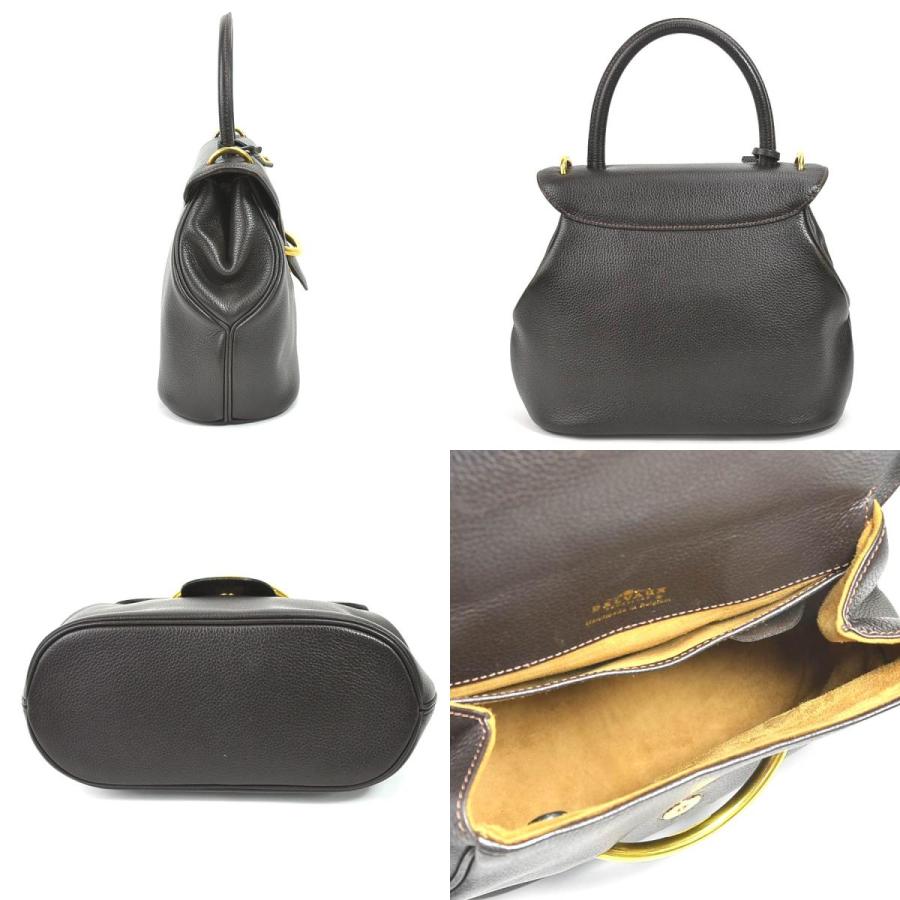 DELVAUX デルヴォー ハンドバッグ ショルダーバッグ Baltimore レザー  