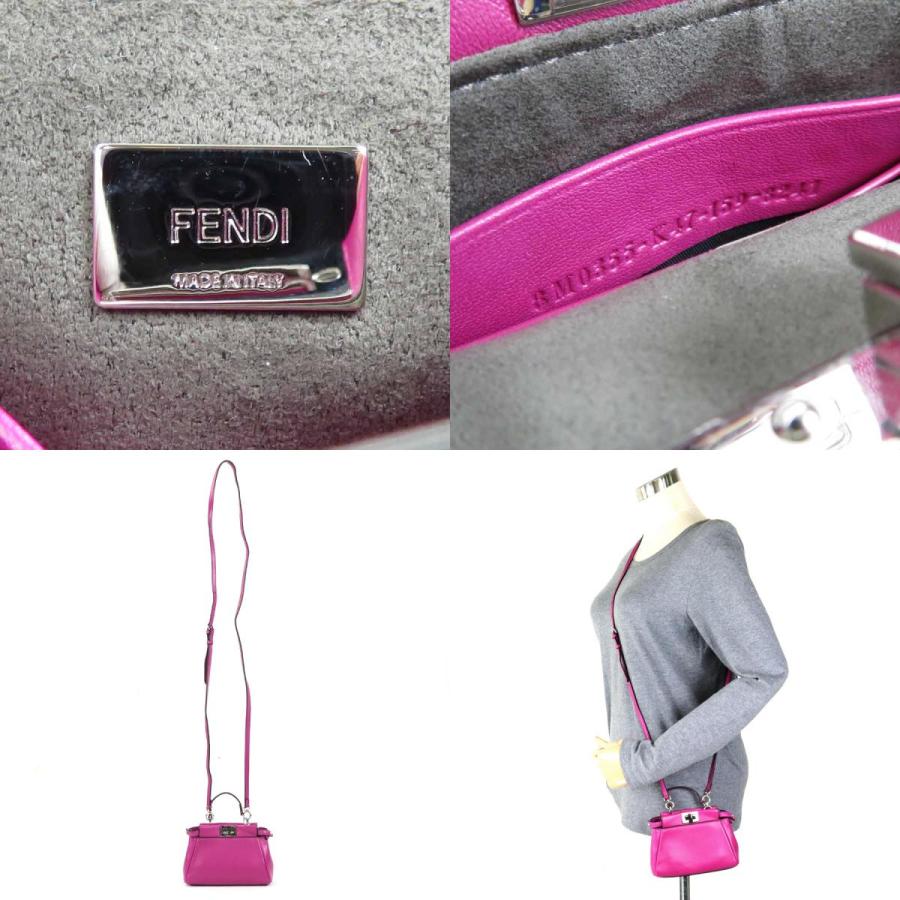 FENDI（フェンディ） 斜め掛けショルダーバッグ マイクロピーカブー