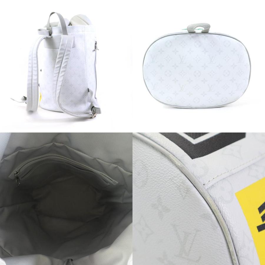 LOUIS VUITTON ルイ ヴィトン リュック ホワイト モノグラム LOUIS VUITTON ルイ ヴィトン リュック ホワイト モノグラム