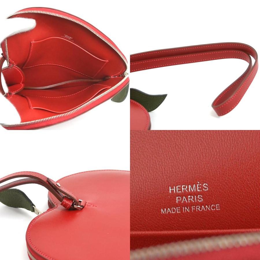 HERMES（エルメス） ポーチ トゥッティフルッティ リンゴ アップル