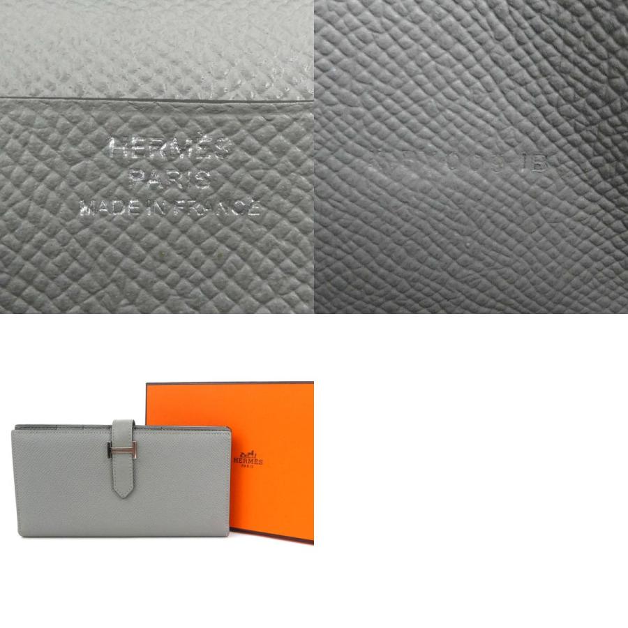 HERMES（エルメス） 二つ折り長財布 ベアンスフレ ヴォーエプソン