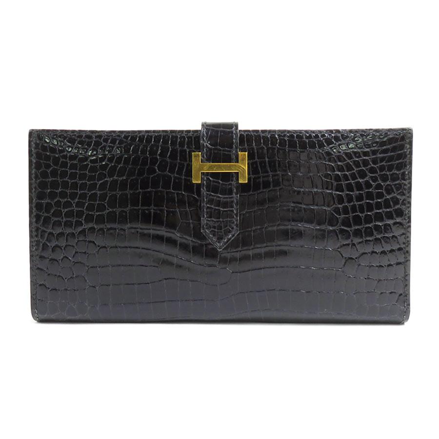 エルメス✨ベアン✨クラシック✨ブラック✨二つ折り　長財布 楽天市場】エルメス HERMES ベアン クラシック 二つ折り長財布