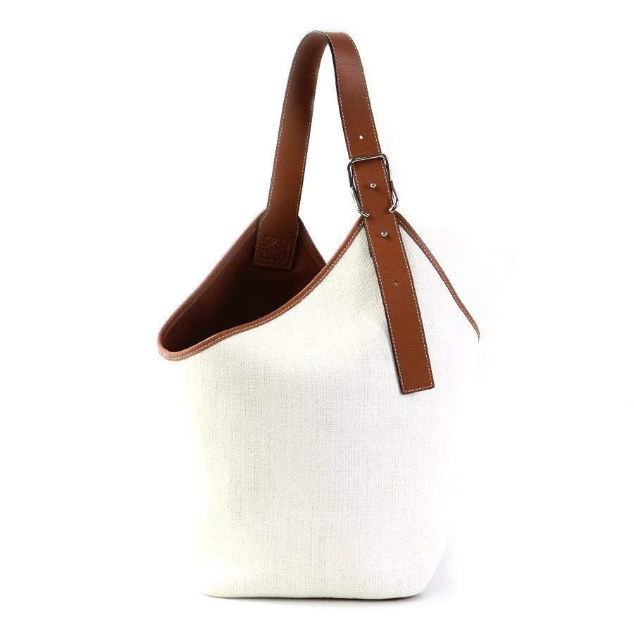 LOEWE（ロエベ） ショルダーバッグ バルーンバッグ キャンバス/レザー 