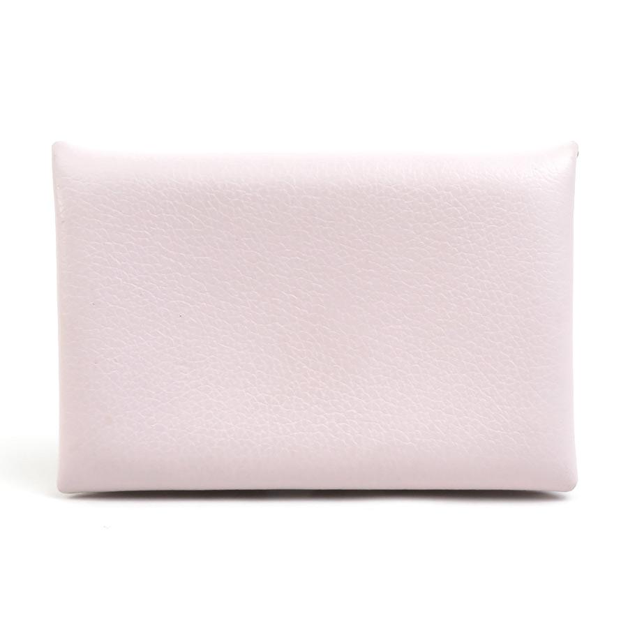 HERMES（エルメス） カードケース カルヴィ エバーカラー モーヴペール