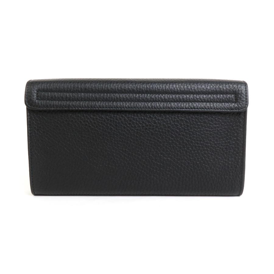 dunhill（ダンヒル） 長財布 セカンドバッグ レザー ブラック 