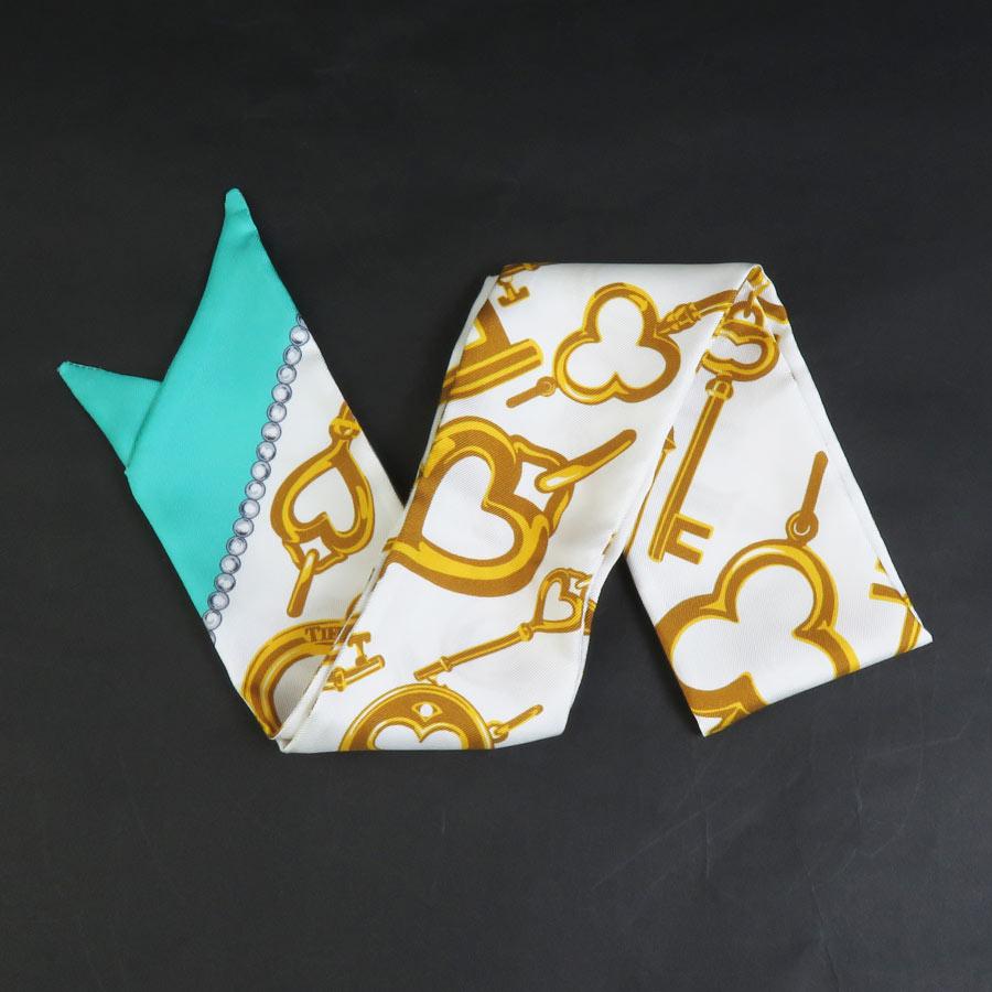 TIFFANY&Co.（ティファニー） スカーフ リボンスカーフ シルク