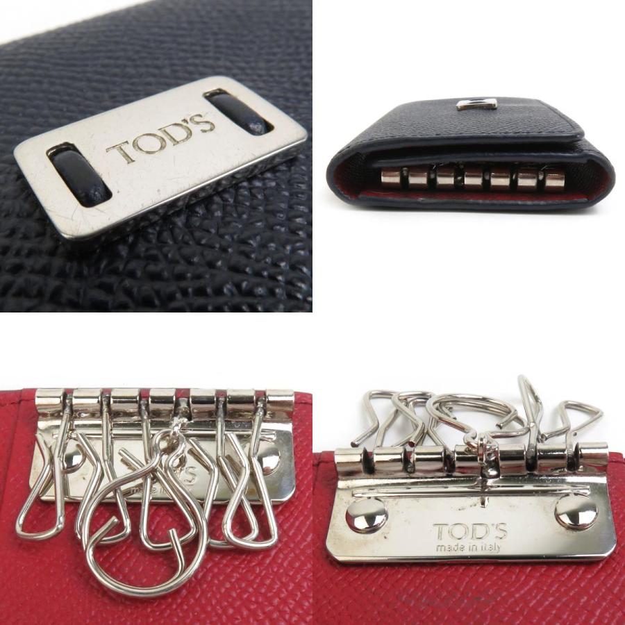 トッズ TOD'S キーケース レザー ネイビー : ブランドバリュー