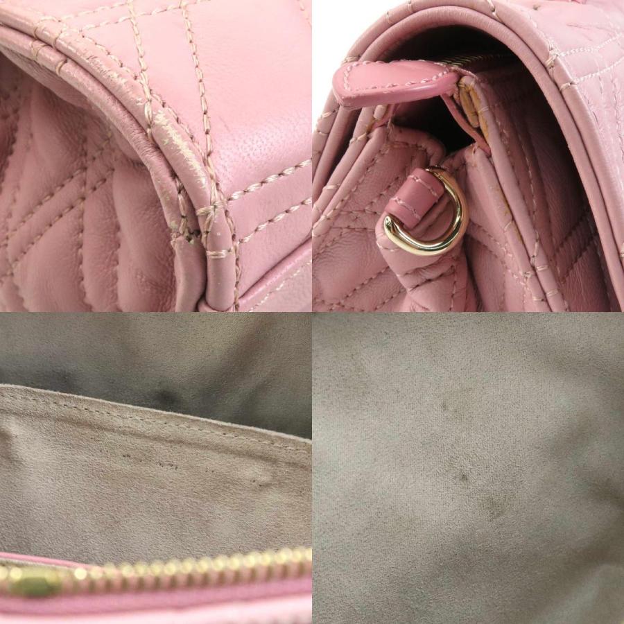 ピンク レザー ショルダーバッグ ZANELLATO ピンク レザー ショルダーバッグ 【公式通販】