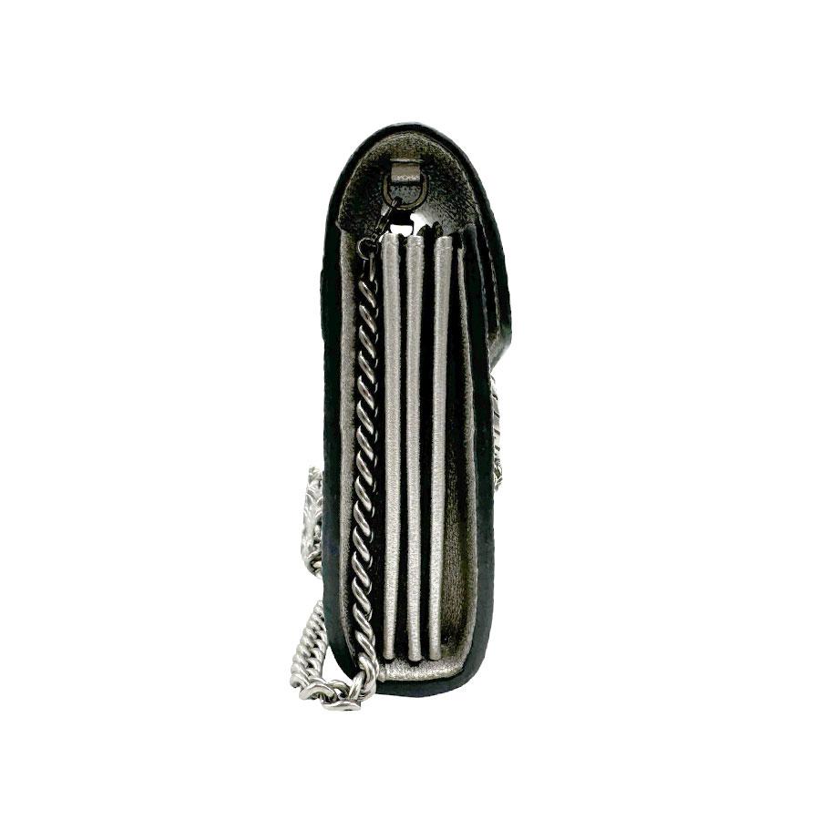 GUCCI（グッチ） ショルダーバッグ デュオニソス リザード シルバー 