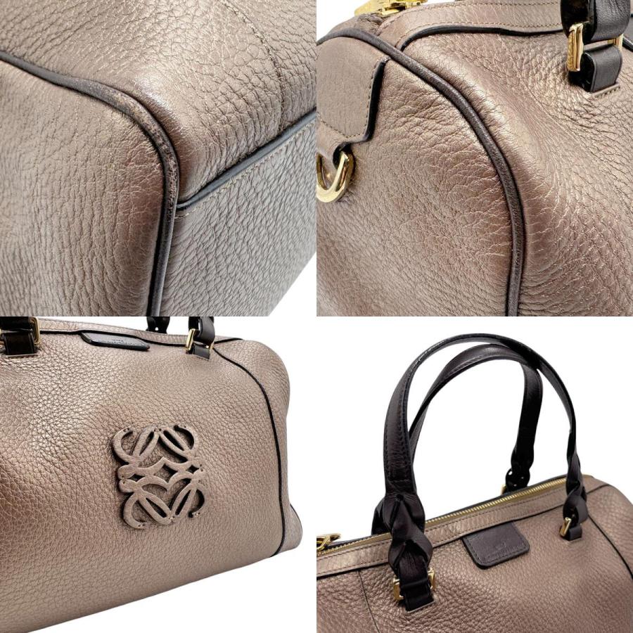 LOEWE（ロエベ） ショルダーバッグ ハンドバッグ アナグラム レザー