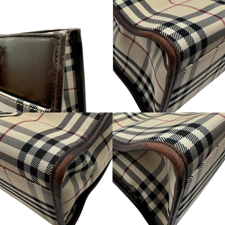 BURBERRY（バーバリー） ハンドバッグ ナイロンキャンバス/レザー