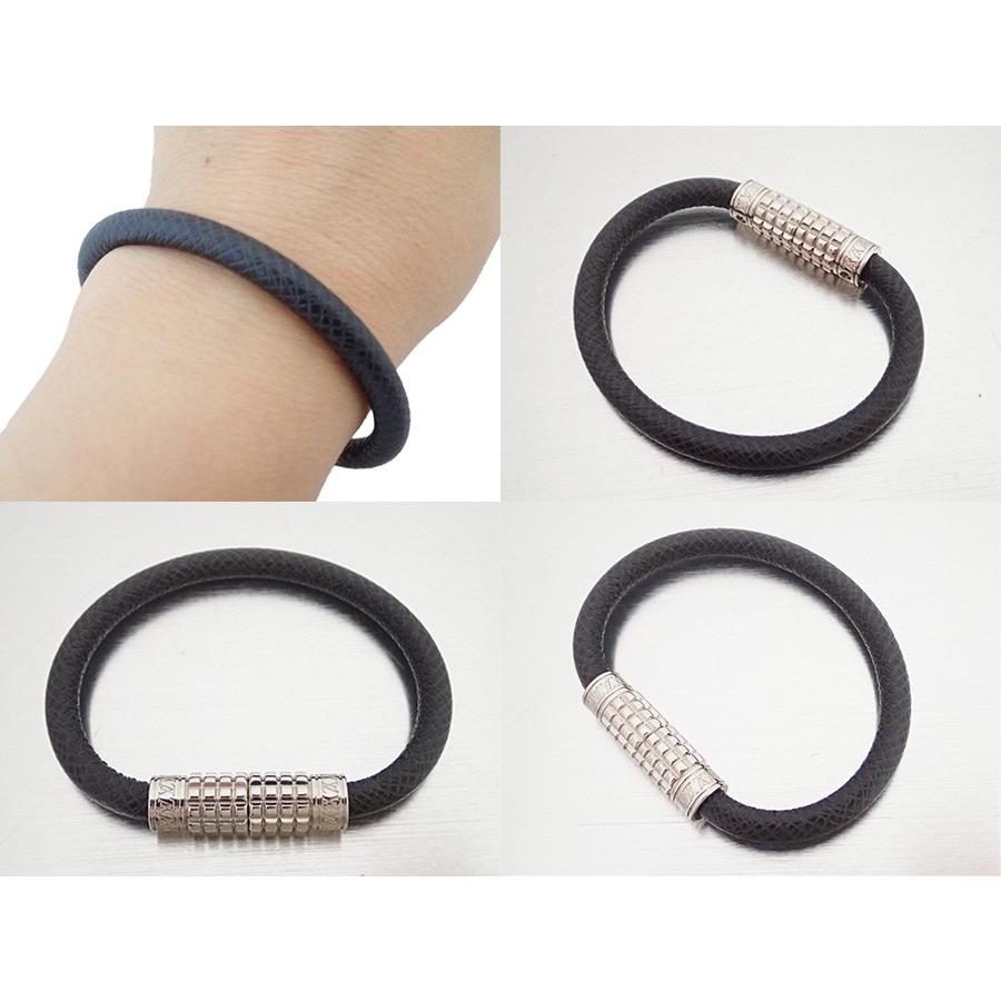 ルイヴィトン Louis Vuitton M6629d タイガ ブラスレ ディジットブレスレット レザーブレスレット タイガレザー アルドワーズxシルバー メンズ 定番人気 2332 ブランドバリュー 通販 Yahoo ショッピング