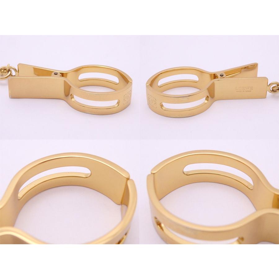 LOEWE ロエベ グローブホルダー アナグラム 金属素材 ゴールド LOEWE ロエベ グローブホルダー アナグラム 金属素材 ゴールド