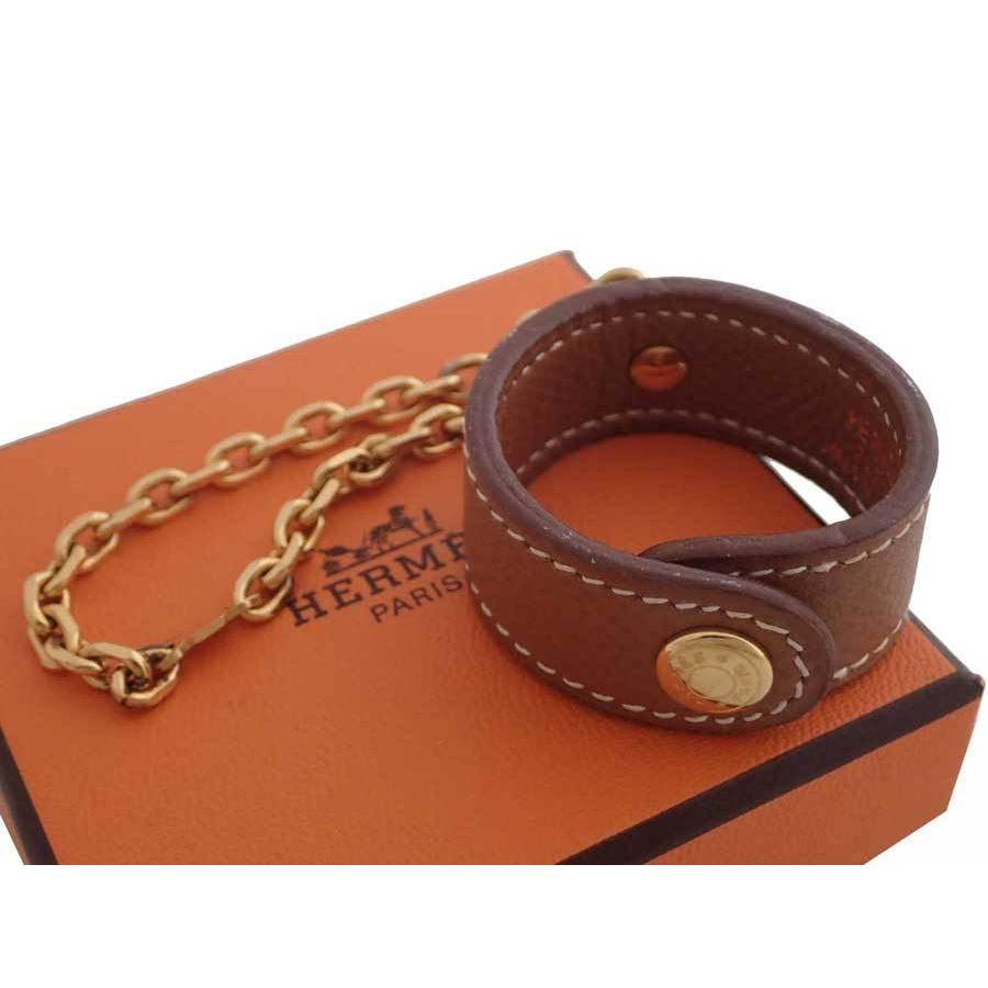 HERMES エルメス グローブホルダー バッグチャーム レザーx HERMES エルメス グローブホルダー バッグチャーム レザーx