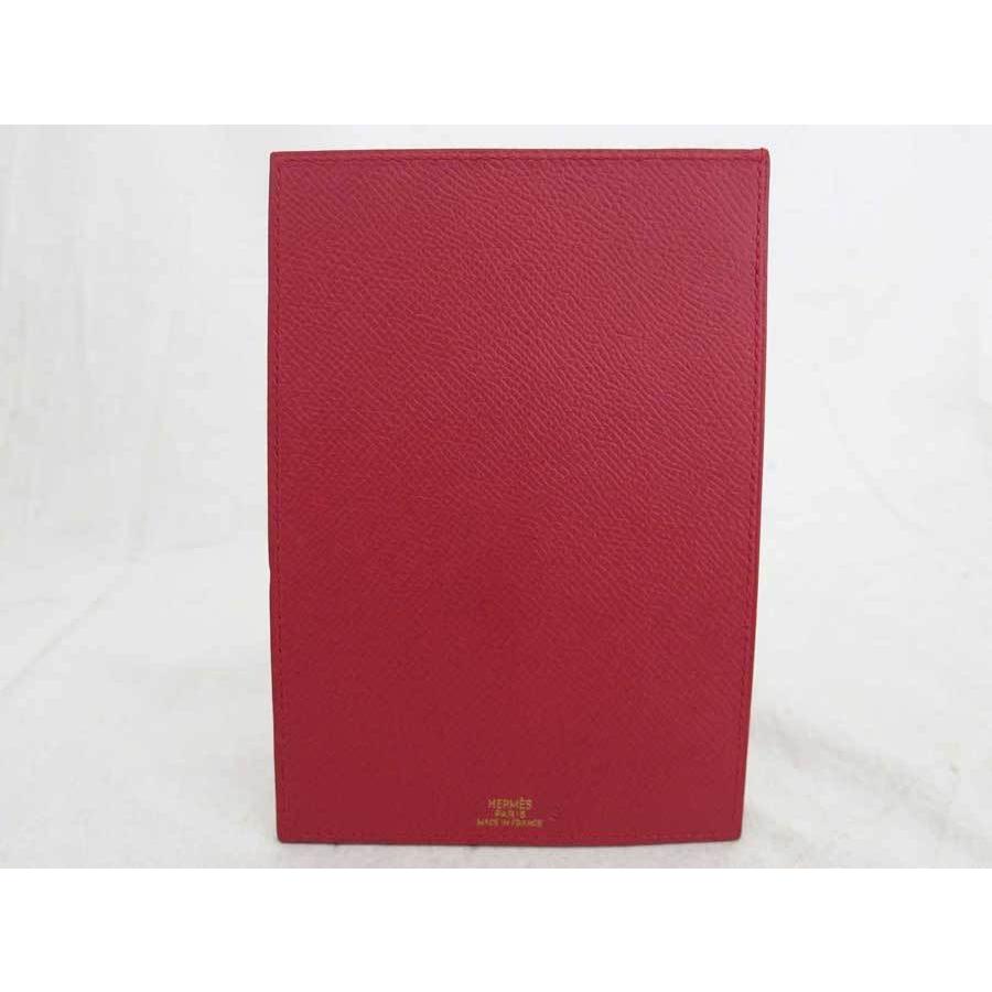 新品　エルメス　レザー　フォトケース　赤 新品 エルメス レザー フォトケース 赤 新品 エルメス レザー