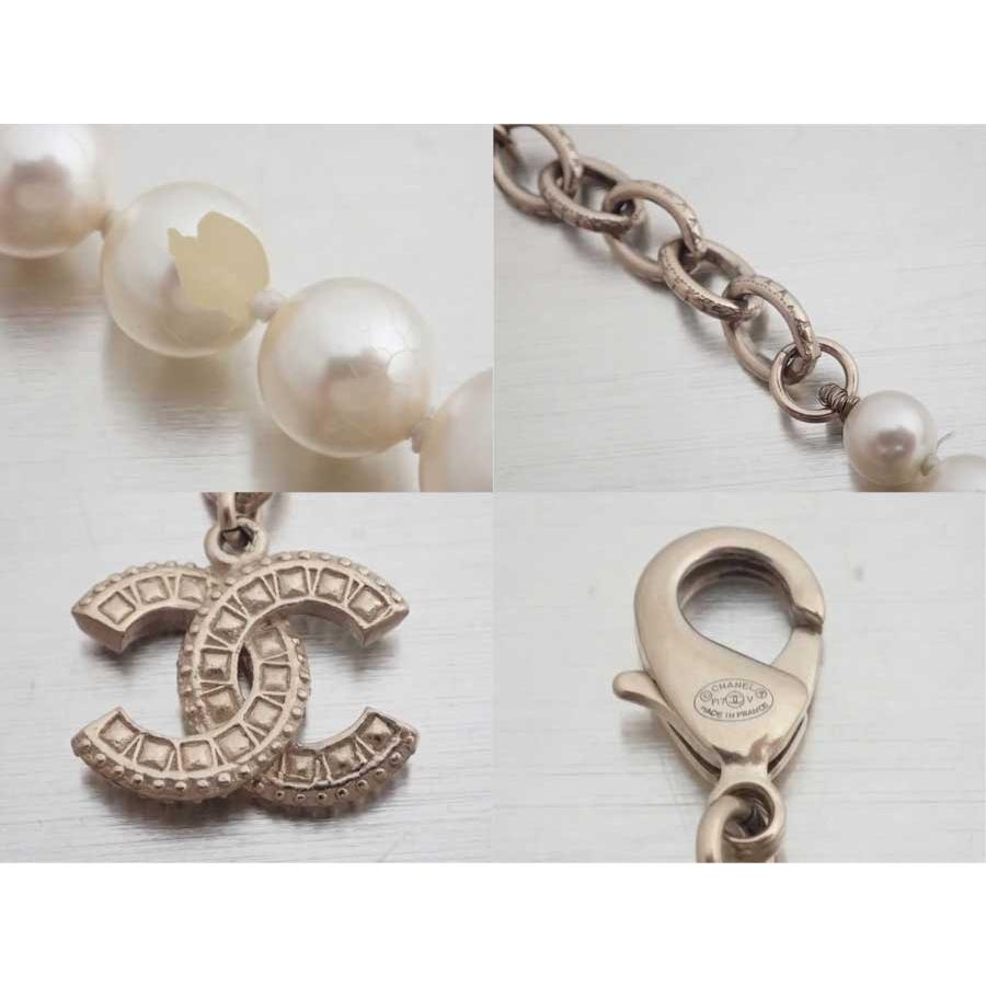 CHANEL（シャネル） ブレスレット ココマーク フェイクパールx金属