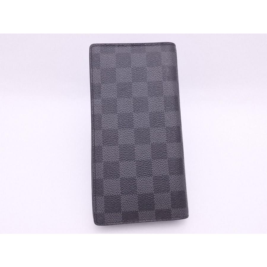 ルイヴィトン Louis Vuitton 二つ折り長財布 ダミエグラフィット