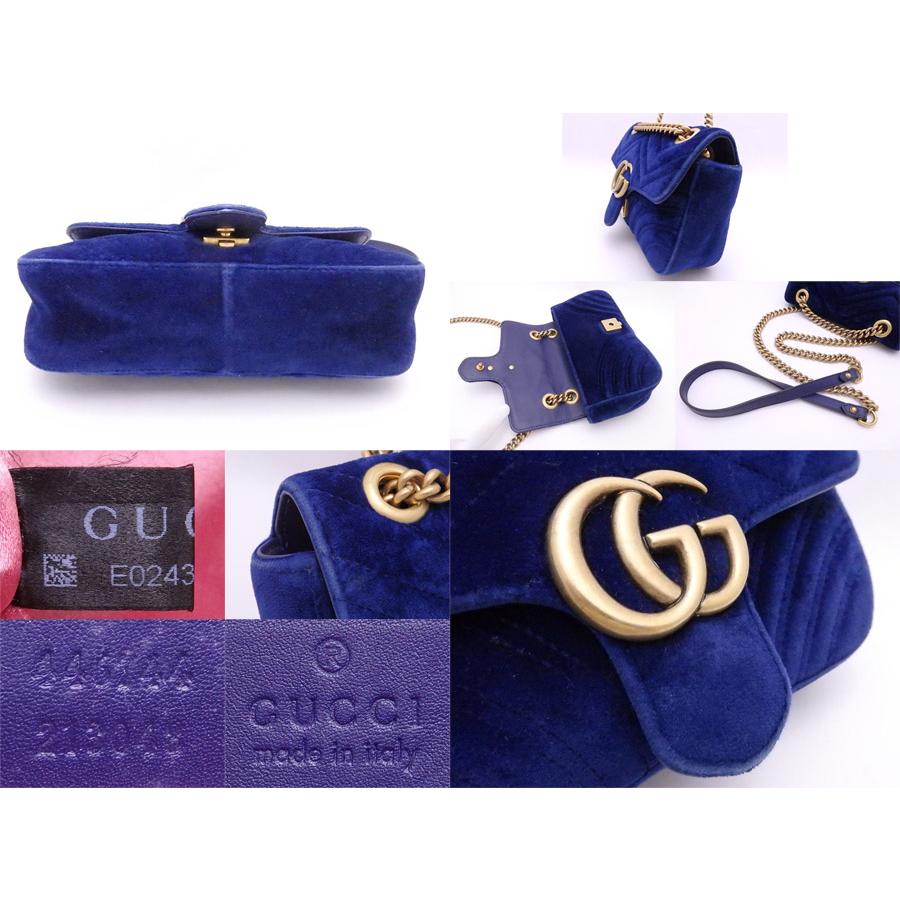 GUCCI グッチ Gucci 斜め掛けショルダーバッグ GGマーモント GUCCI グッチ Gucci 斜め掛けショルダーバッグ GGマーモント