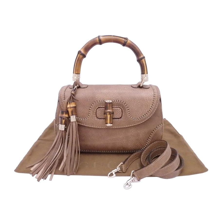 バンブー グッチ Gucci 2Wayバッグ ハンドバッグ ショルダー バンブー グッチ Gucci 2Wayバッグ ハンドバッグ ショルダー