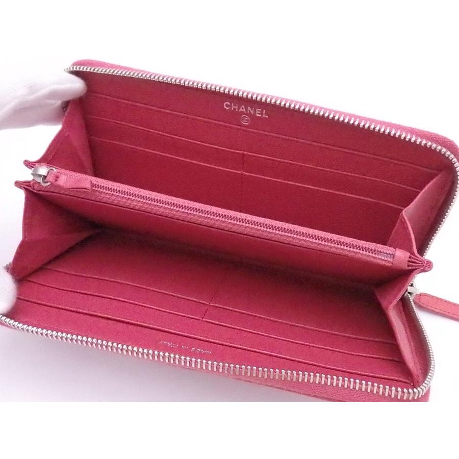 CHANEL✨シャネル✨マドモアゼル キャビアスキン Vステッチ 長財布 楽天市場】3％OFFクーポン♪【美品】CHANEL シャネル Vステッチ