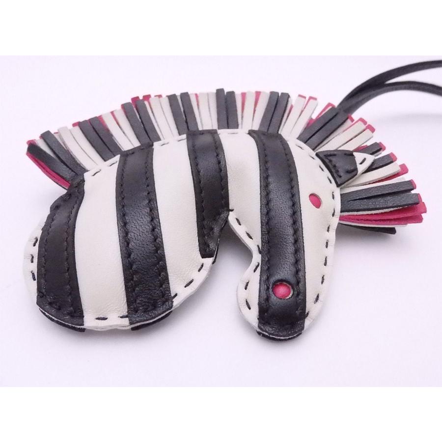 HERMES（エルメス） チャーム バッグチャーム ゼブラ しまうま EE