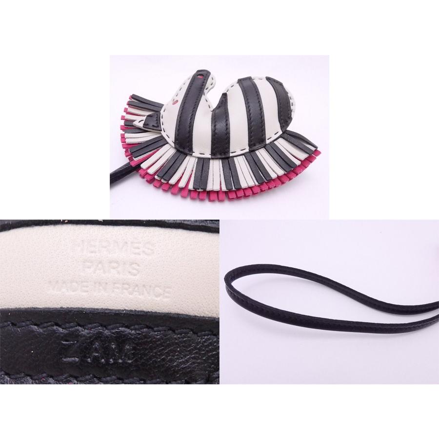 HERMES（エルメス） チャーム バッグチャーム ゼブラ しまうま EE