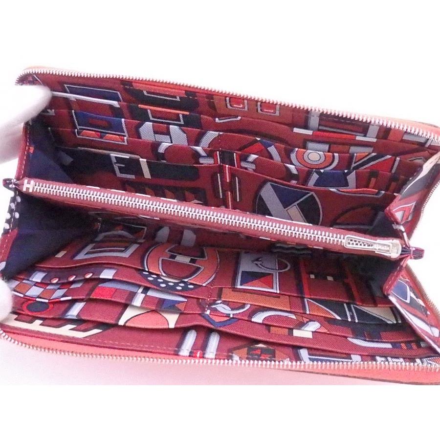 HERMES（エルメス） ラウンドファスナー長財布 アザップ シルクイン