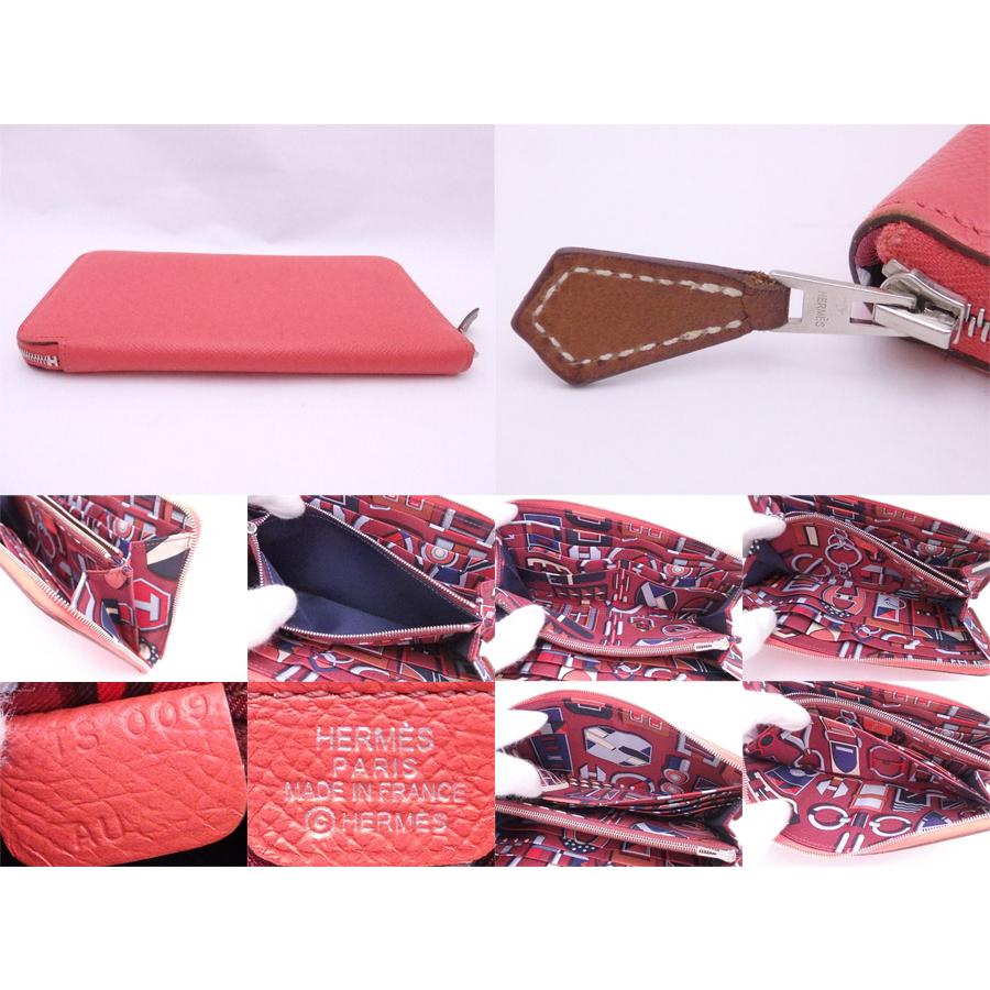 HERMES（エルメス） ラウンドファスナー長財布 アザップ シルクイン