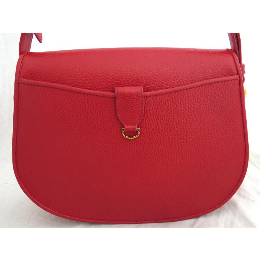 MATSカルティエ マストライン ハンドバッグ ゴールド金具 レザー 人気 美品】カルティエ ハンドバッグ マストライン 裏地総柄 ゴールド