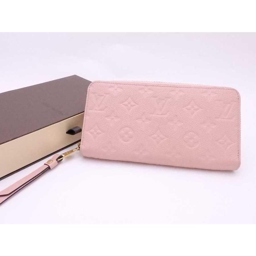 LOUIS VUITTON★ラウンドファスナー★長財布　ピンク LOUIS VUITTON ルイ ヴィトン ラウンドファスナー長財布