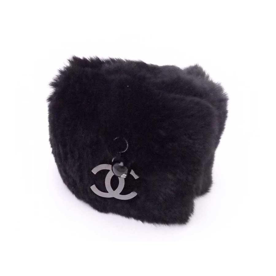 CHANEL ラパンファーブレスレットバングルリストバンド CHANEL ラパンファーブレスレットバングルリストバンド