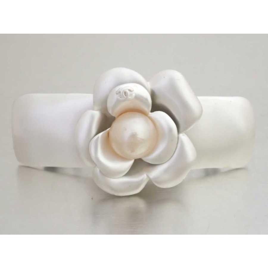 CHANEL（シャネル） バレッタ カメリア ココマーク メタル/フェイク