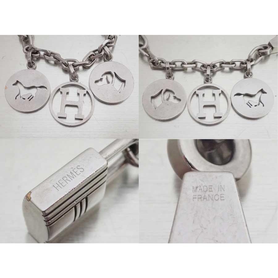 HERMES（エルメス） チャーム アミュレット4 メタル シルバー