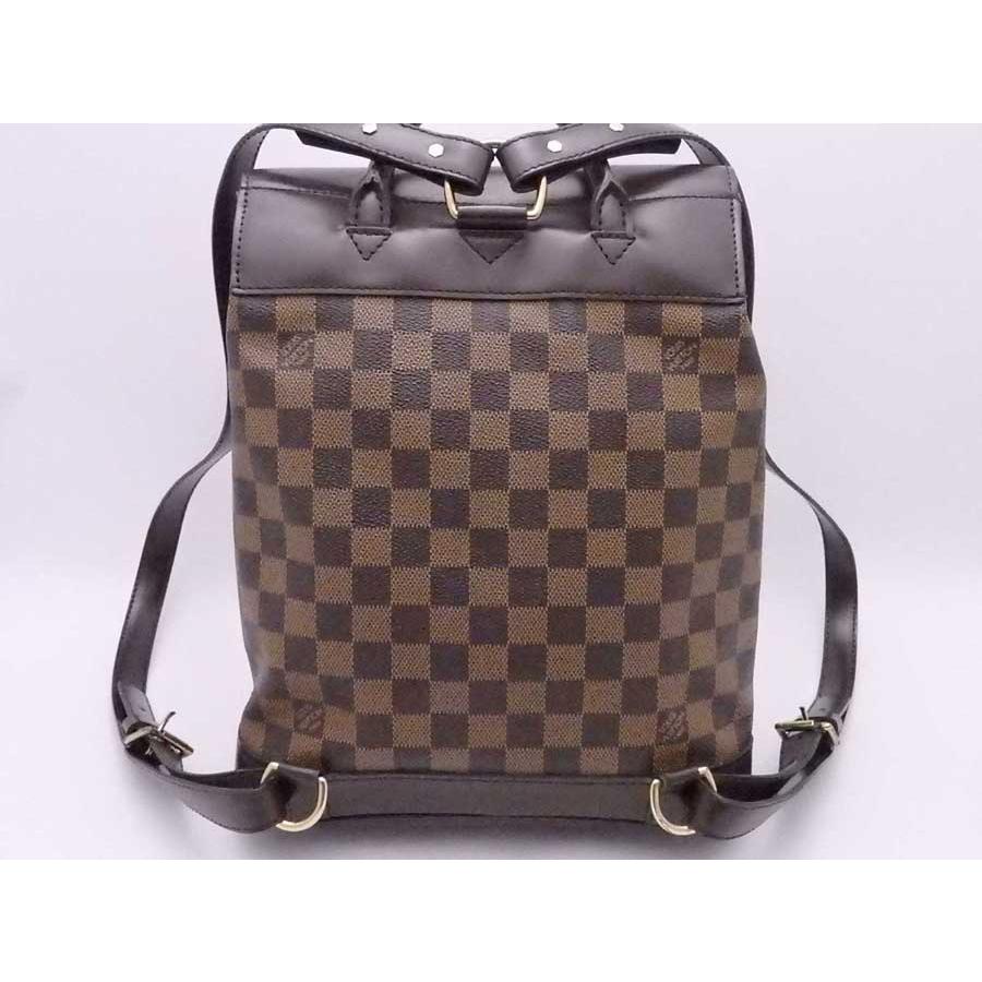 【美品】LOUIS VUITTON リュック ソーホー ダミエ・キャンバスエベヌ LOUIS VUITTON（ルイ・ヴィトン） ルイ ヴィトン リュック ダミエ