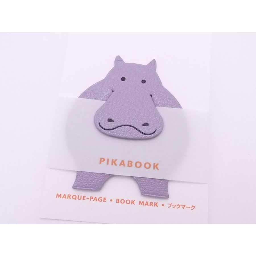 HERMES（エルメス） ブックマーク アニマルモチーフ カバ レザー