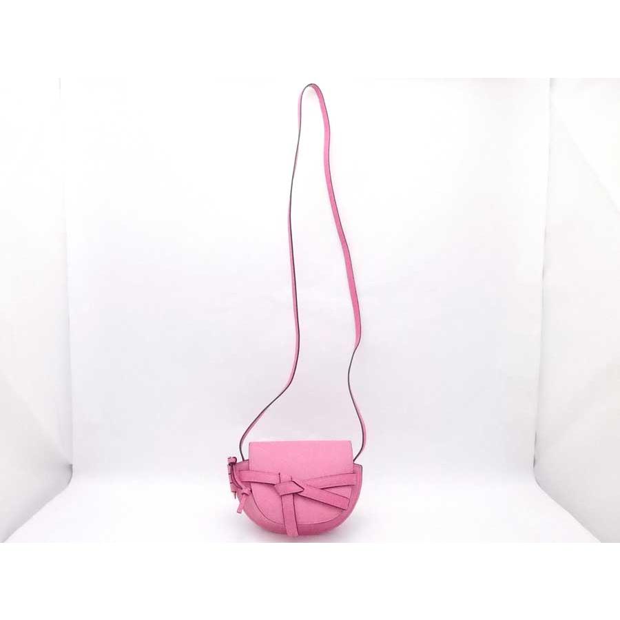 LOEWE ロエベ 斜め掛けショルダーバッグ ゲートバッグ ミニ レザー 