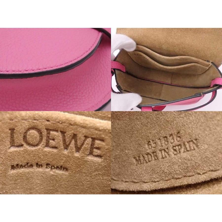 LOEWE（ロエベ） 斜め掛けショルダーバッグ ゲートバッグ ミニ レザー