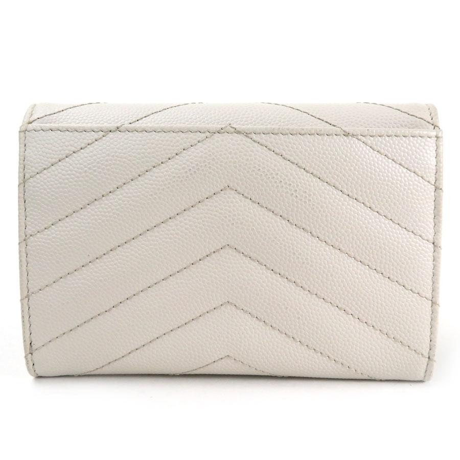 サンローラン SAINT LAURENT 二つ折り財布 モノグラム スモール