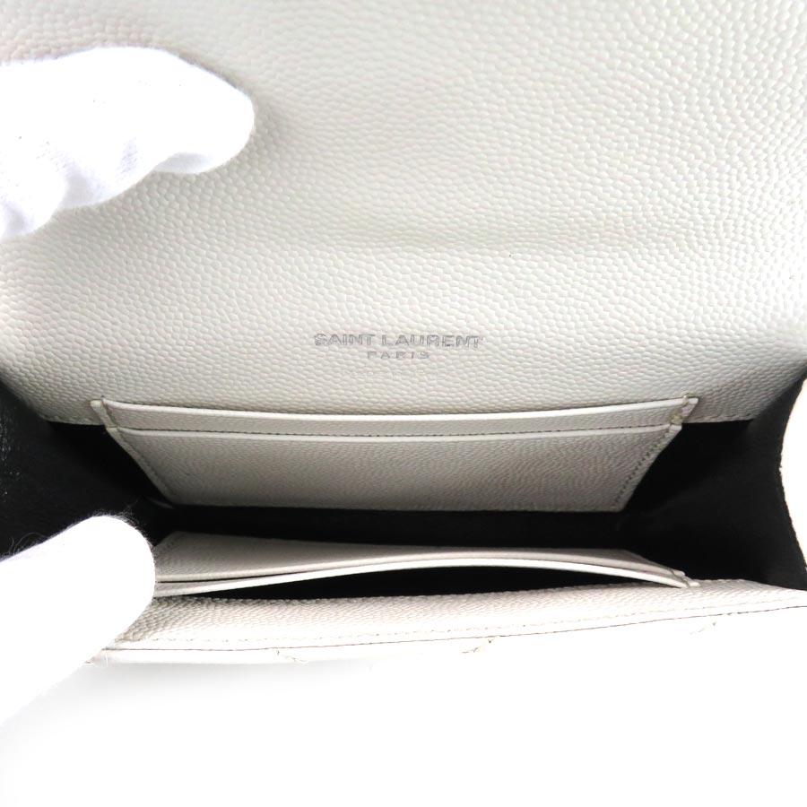 サンローラン SAINT LAURENT 二つ折り財布 モノグラム スモール