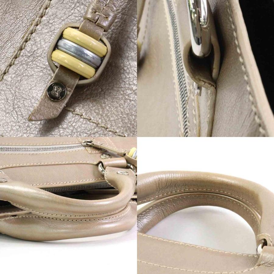 CELINE セリーヌ ハンドバッグ ブギーバッグ レザー ゴールド CELINE セリーヌ ハンドバッグ ブギーバッグ レザー ゴールド