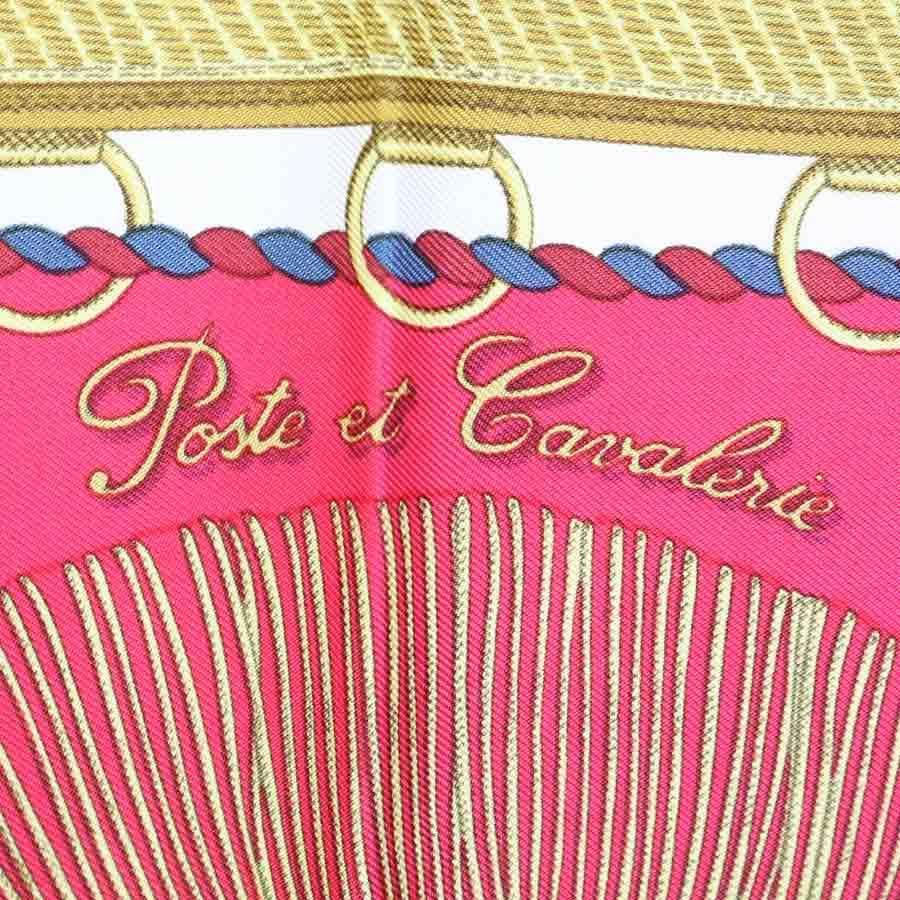 HERMES（エルメス） スカーフ カレ 90 Poste et Cavalerie シルク