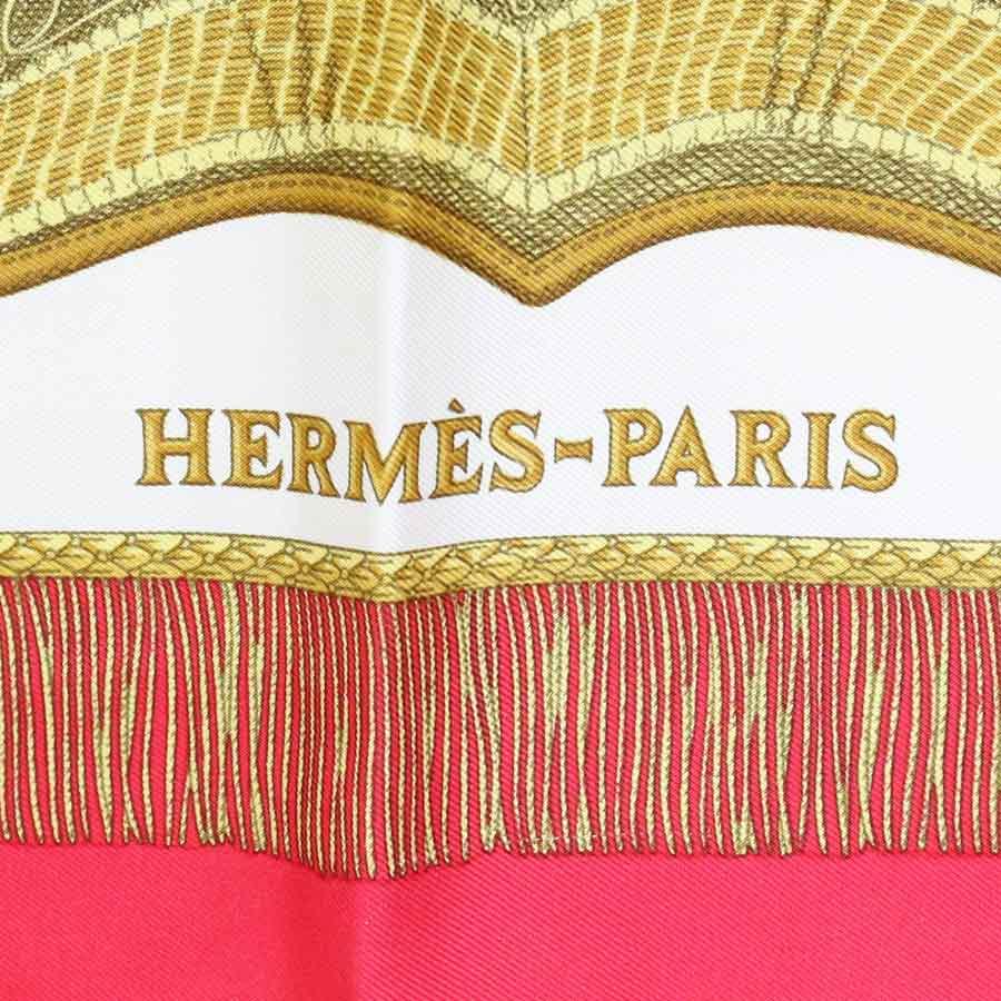 HERMES（エルメス） スカーフ カレ 90 Poste et Cavalerie シルク