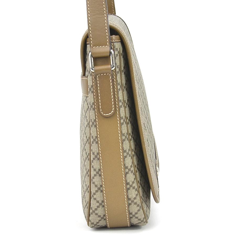 グッチ GUCCI 斜め掛けショルダーバッグ ディアマンテ PVC/レザー 