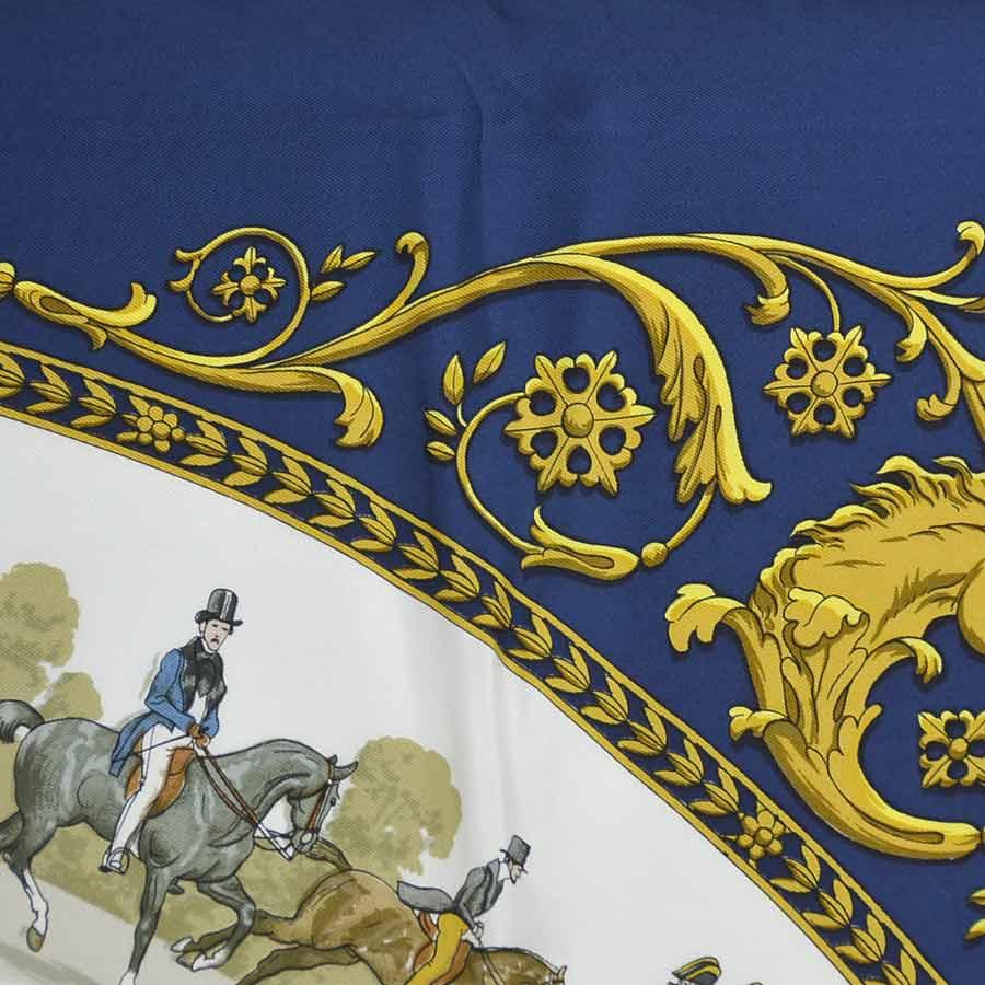 HERMES（エルメス） スカーフ カレ 90 LA PROMENADE DE LONGCHAMPS