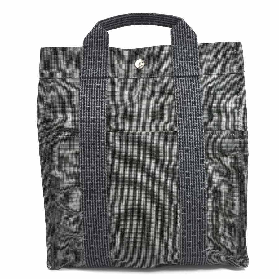 エルメス HERMES リュック エールライン キャンバス ダークグレー HERMES エルメス リュック エールライン キャンバス