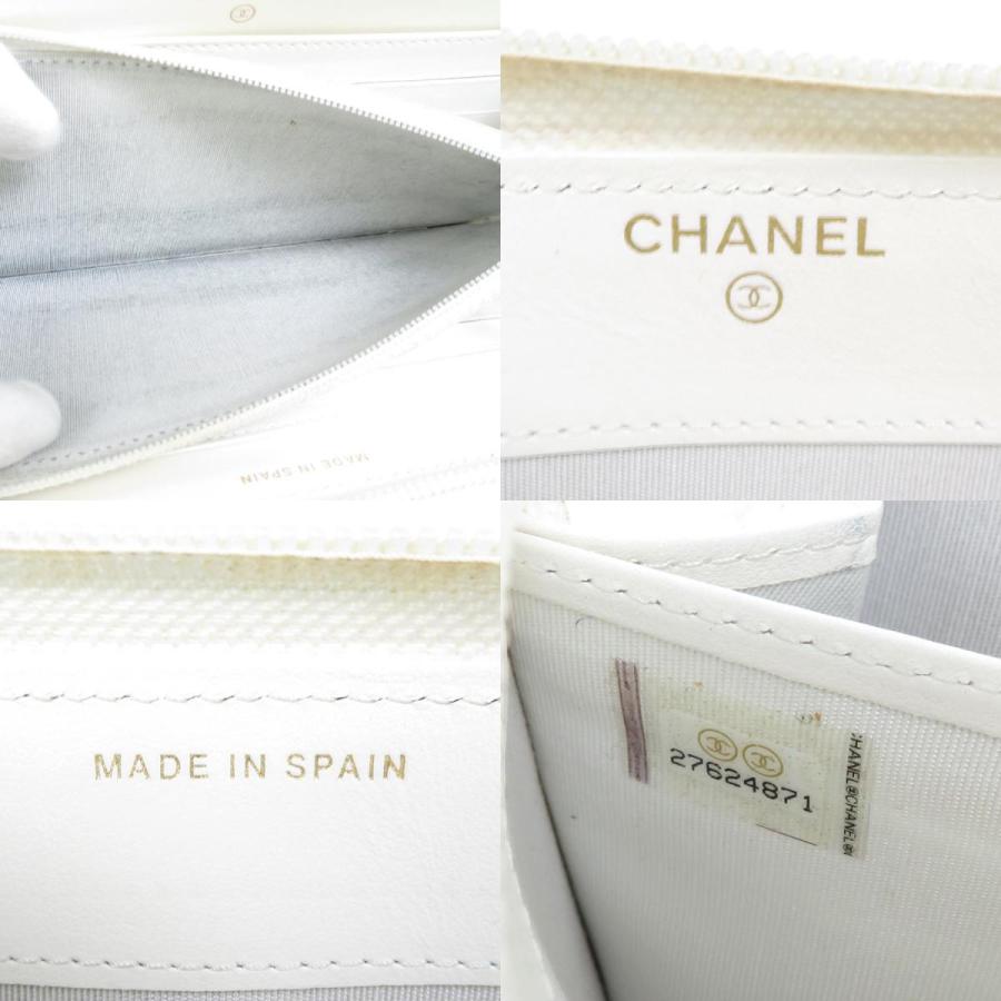 CHANEL ボーイシャネル　キャビアスキンラウンドファスナー長財布 CHANEL（シャネル） ラウンドファスナー長財布 ボーイシャネル