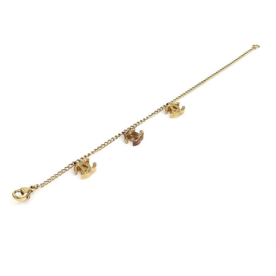 CHANEL シャネル ブレスレット ココマーク メタル ゴールド : ブランド  