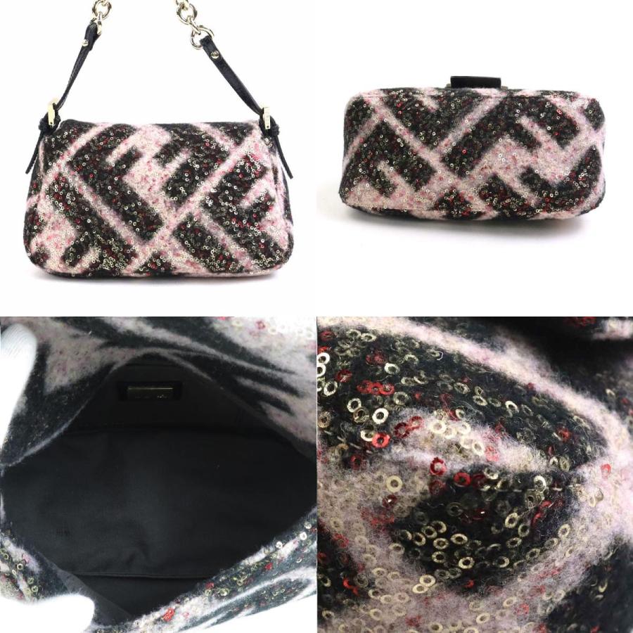 FENDI（フェンディ） ショルダーバッグ ミニ マンマバケット ウール