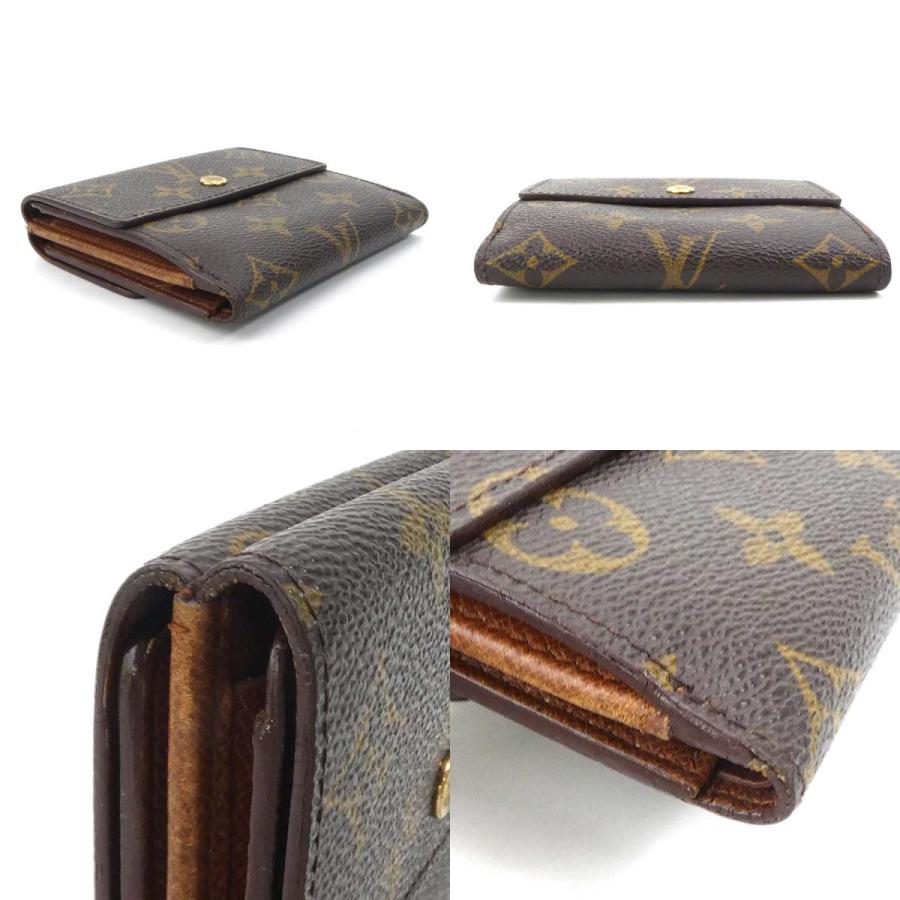 【美品】ルイヴィトン 二つ折り財布 モノグラム ポルトモネ　ブラウン 楽天市場】ルイ・ヴィトン LOUIS VUITTON 二つ折り財布